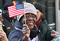 Veterans' Day : New York City : Parade : Richard Moore : Photographer